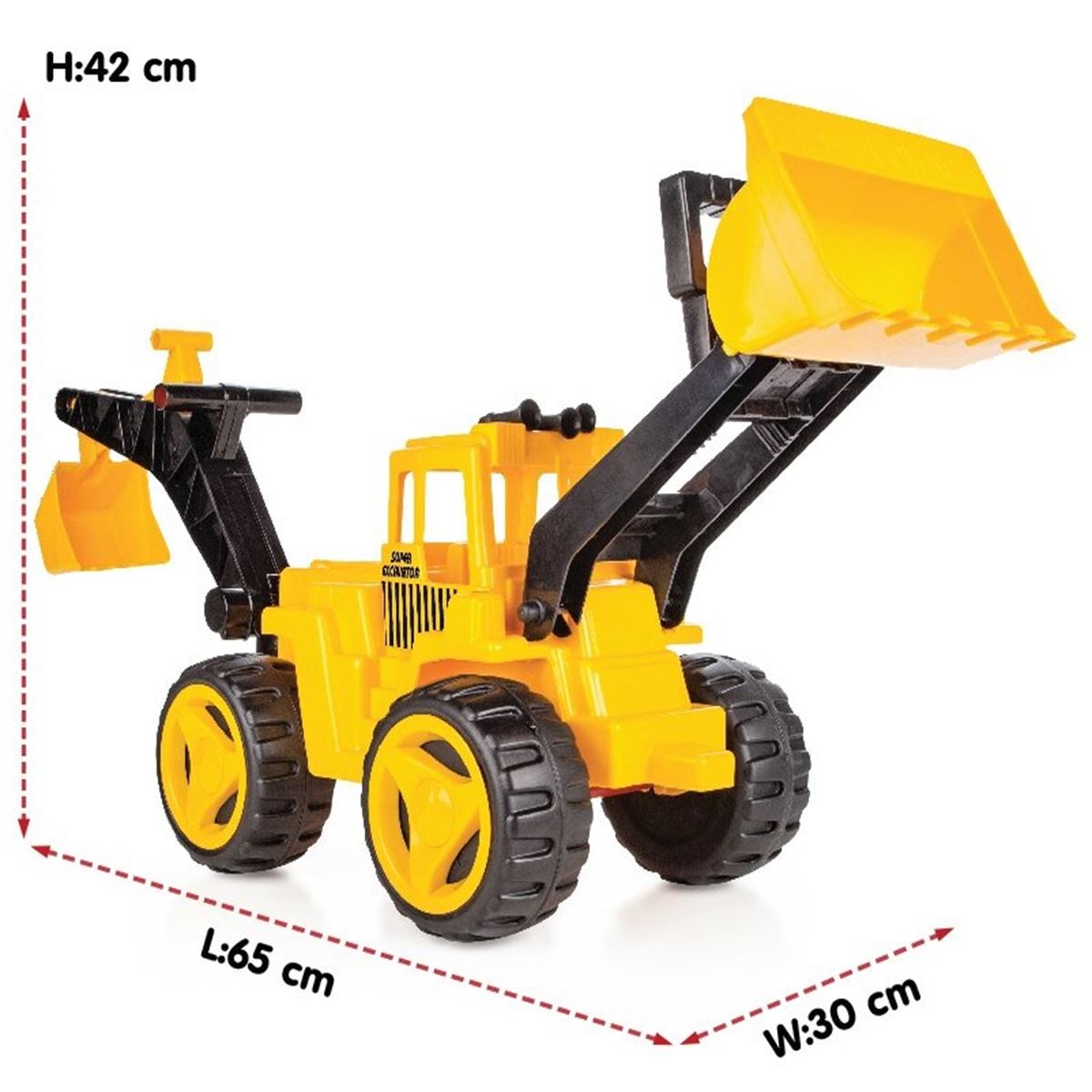 PİLSAN SÜPER EXCAVATOR 06-206 SÜPER DOZER KAZICILI 30X65X42 CM 3+ 1