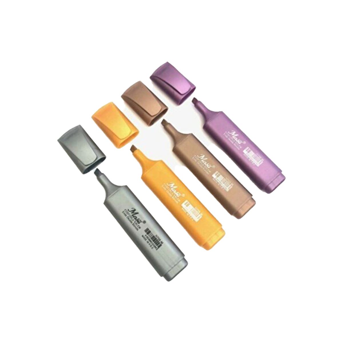 MASİS FOSFORLU KALEM METALİK 4 LÜ H708 4M 1