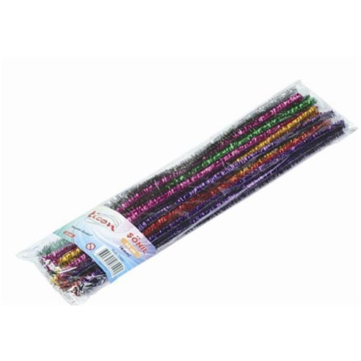 TİCON ŞÖNİL METALİK 30 CM 25 Lİ 362121 1