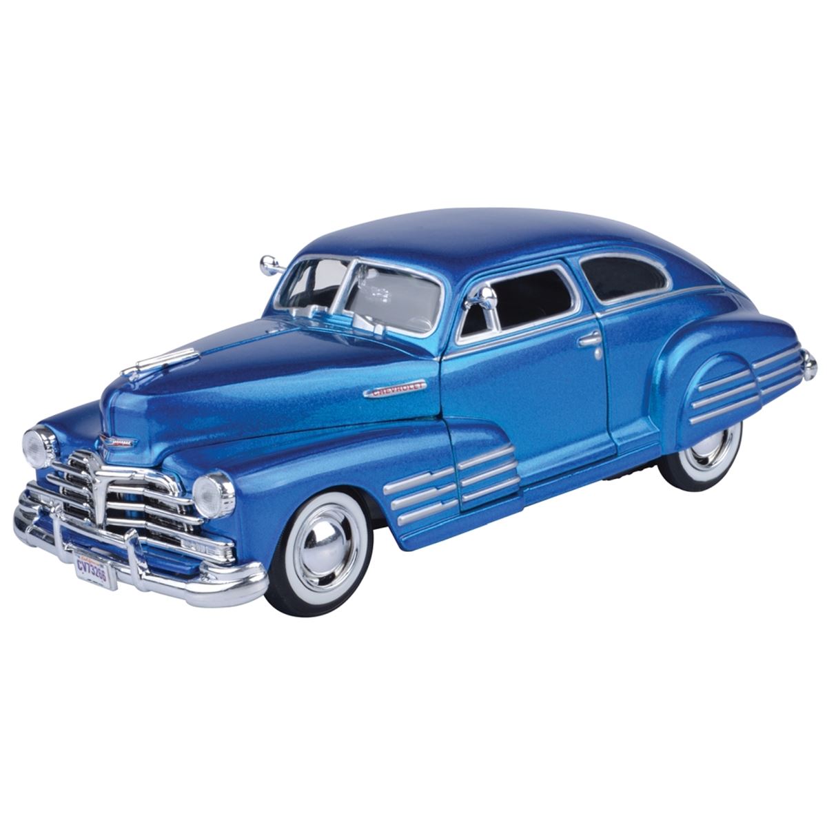 VARDEM SÜRTMELİ METAL ARABA 73266AC TİMELESS LEGENDS 1948 CHEVY AEROSEDAN FLEETLİNE 1.24 3+ 1
