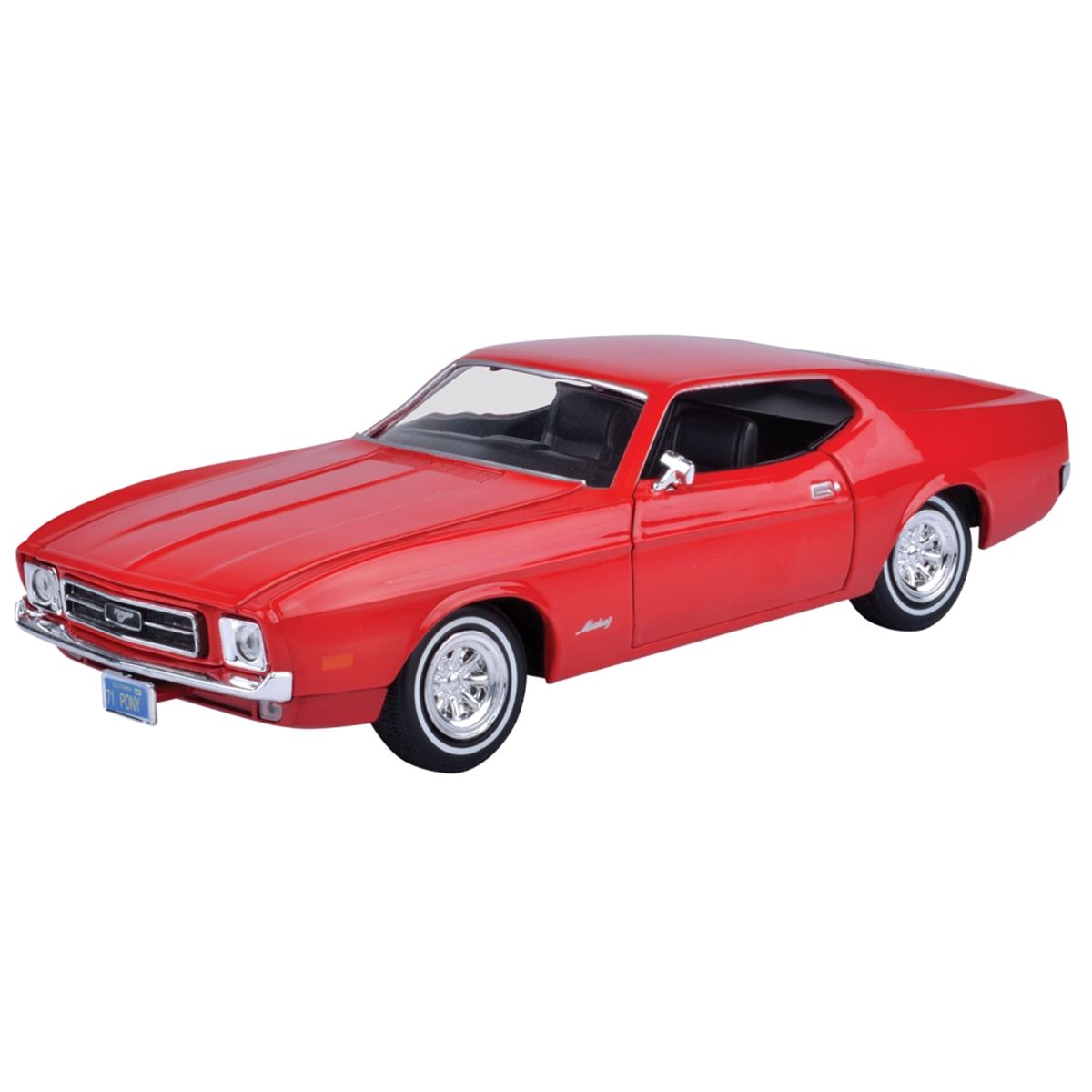 VARDEM SÜRTMELİ METAL ARABA 73327 TİMELESS LEGENDS 1971 FORD MUSTANG SPORTSROOF 1.24 3+ 1
