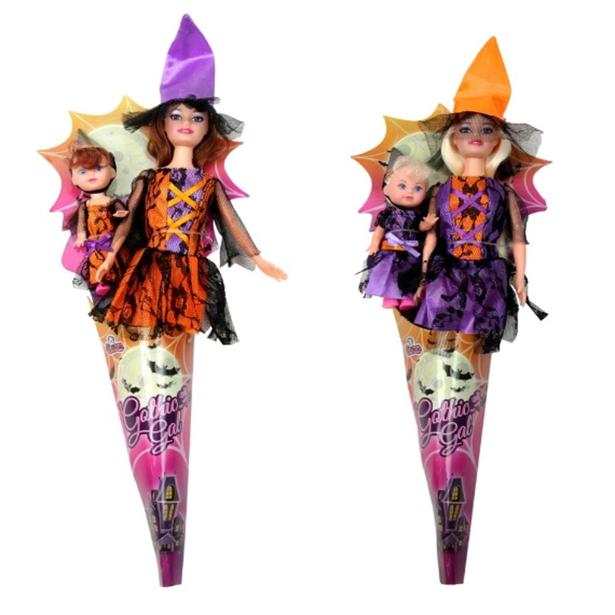 VARDEM GOTHİC GAL 11424 KÜLAHLI ANNE VE ŞAPKALI KIZI 12 Lİ 3+ 1