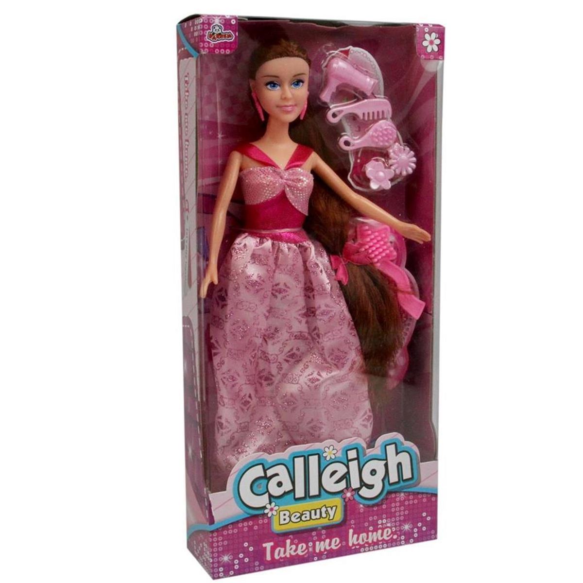 VARDEM CALLEİGH BEAUTY 66412 UZUN SAÇLI BEBEK 1