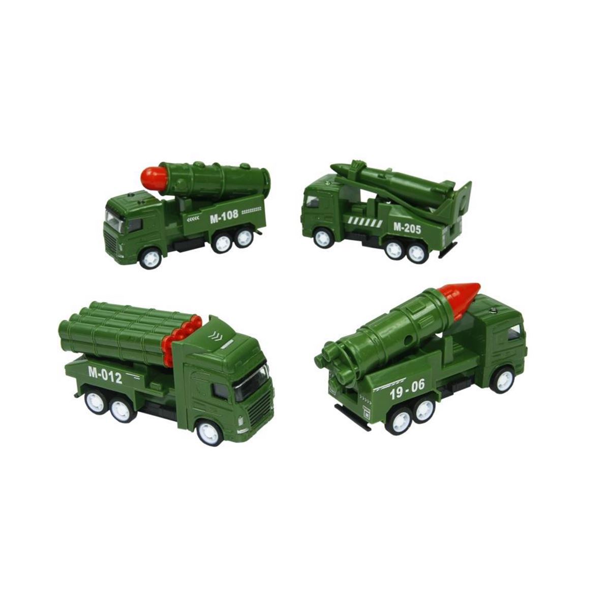 VARDEM ÇEK BIRAK İŞ ARAÇLARI 1210-W22 METAL DİE CAST SESLİ IŞIKLI 4 PARÇA 1