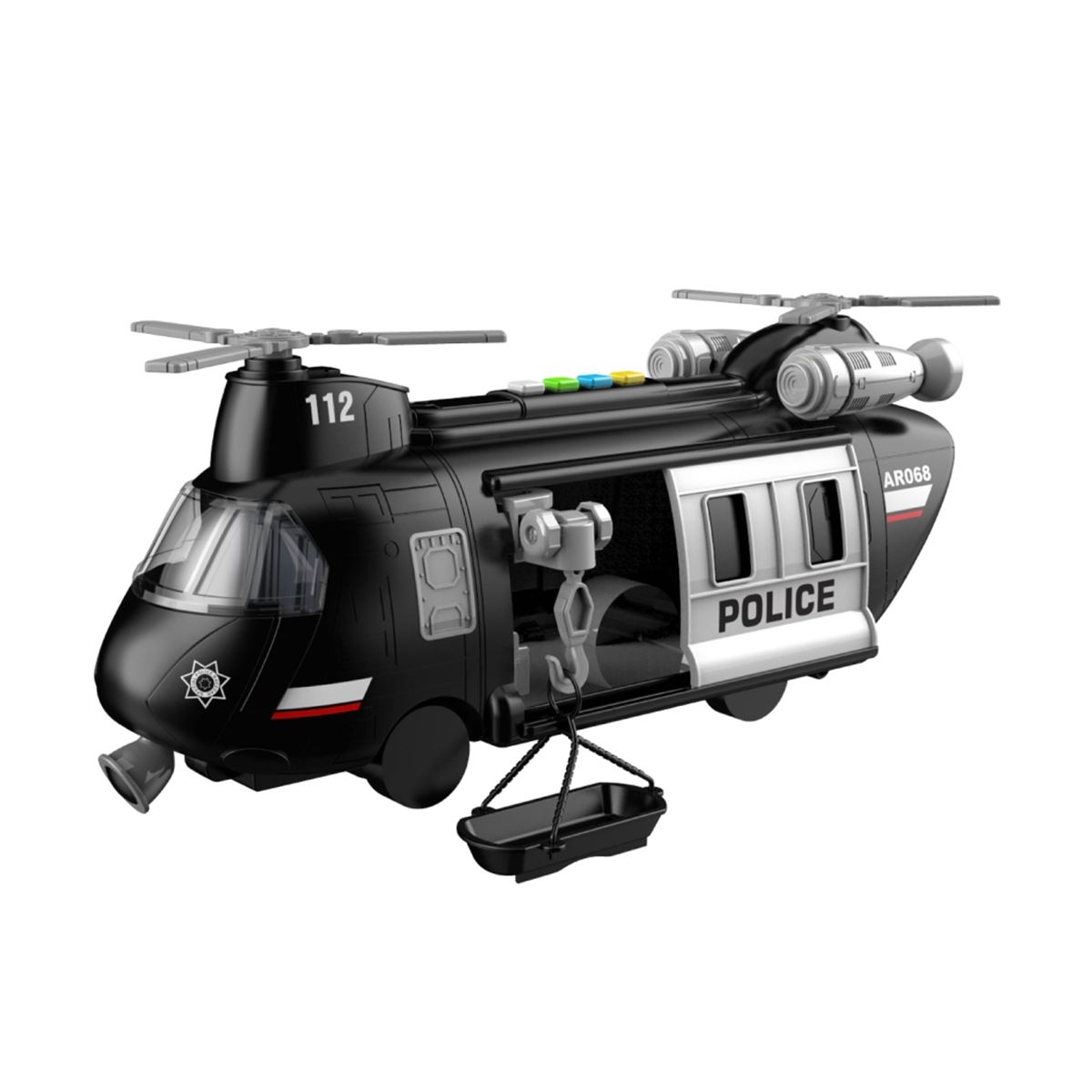 VARDEM SÜRTMELİ ARAMA VE KURTARMA HELİKOPTERİ WY640A/WY640B SESLİ IŞIKLI 3+ 1