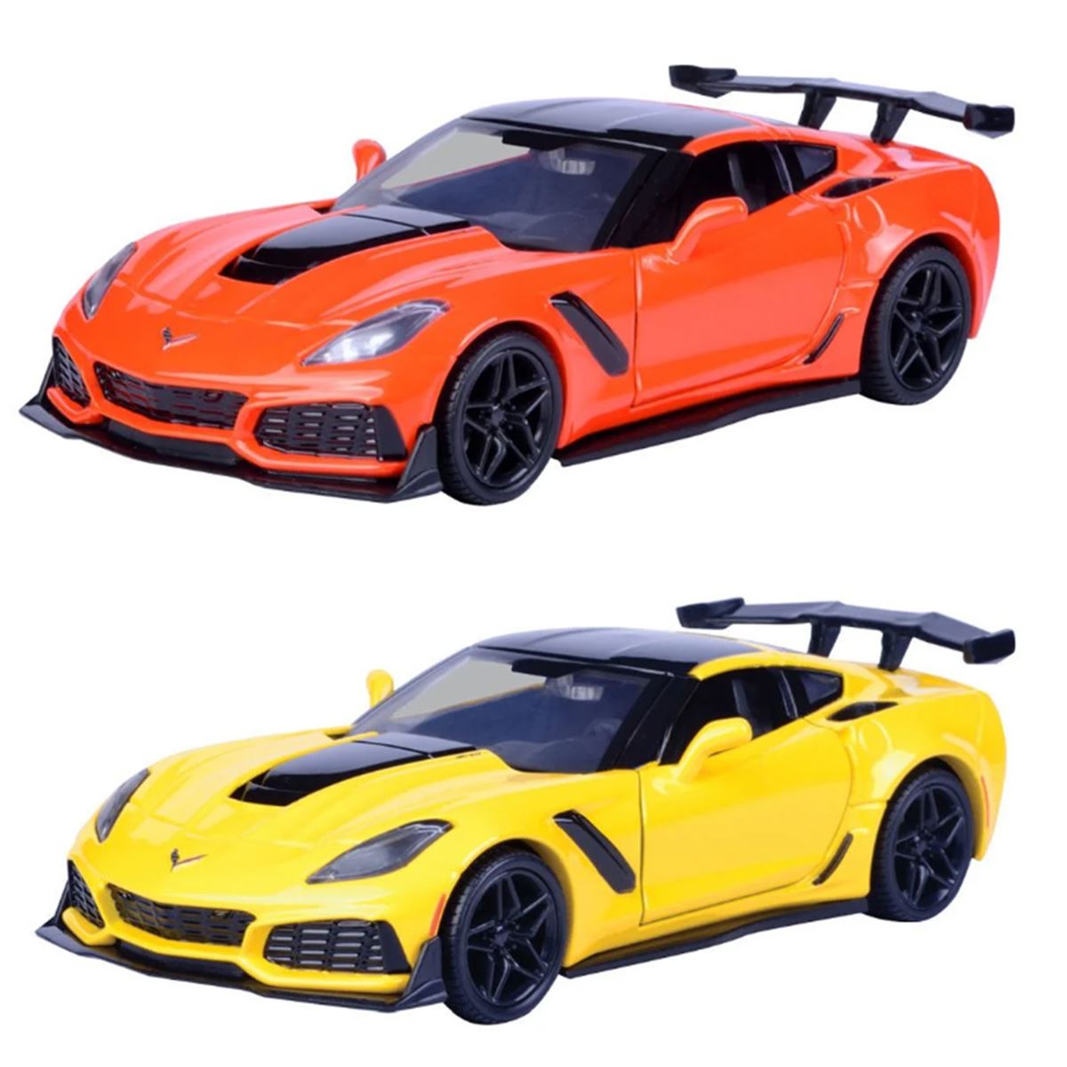 VARDEM SÜRTMELİ METAL ARABA 79356 TİMELESS LEGENDS 2019 CORVETTE ZR1 1:24 3+ 1
