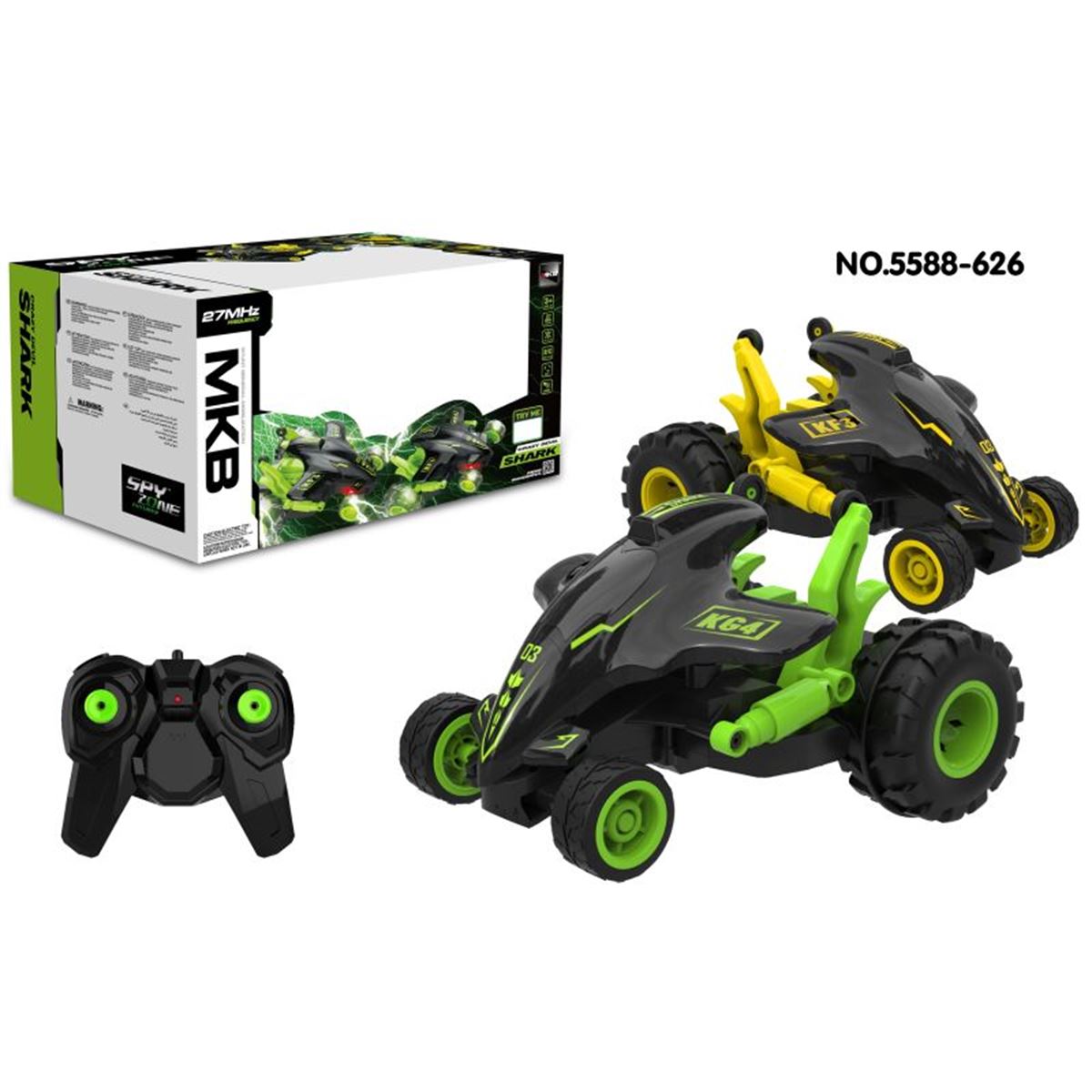 VARDEM KUMANDALI AKROBAT SHARK 5588-626 ŞARJLI FONKSİYONLU 27MHZ 3+ 1