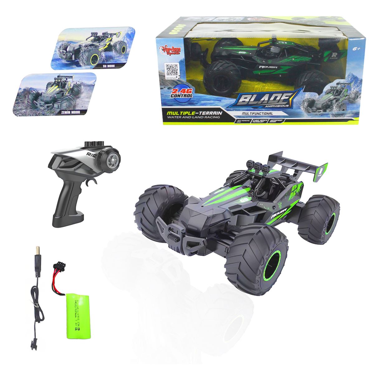 VARDEM KUMANDALI BLADE GÖSTERİ ARABASI 666-815 F/F R/C 2.4GHZ ŞARJLI 6+ 1