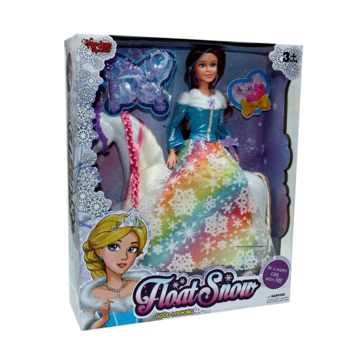VARDEM FLOAT SNOW 66741 ATLI BEBEK AKSESUARLI 29 CM 3+ 1