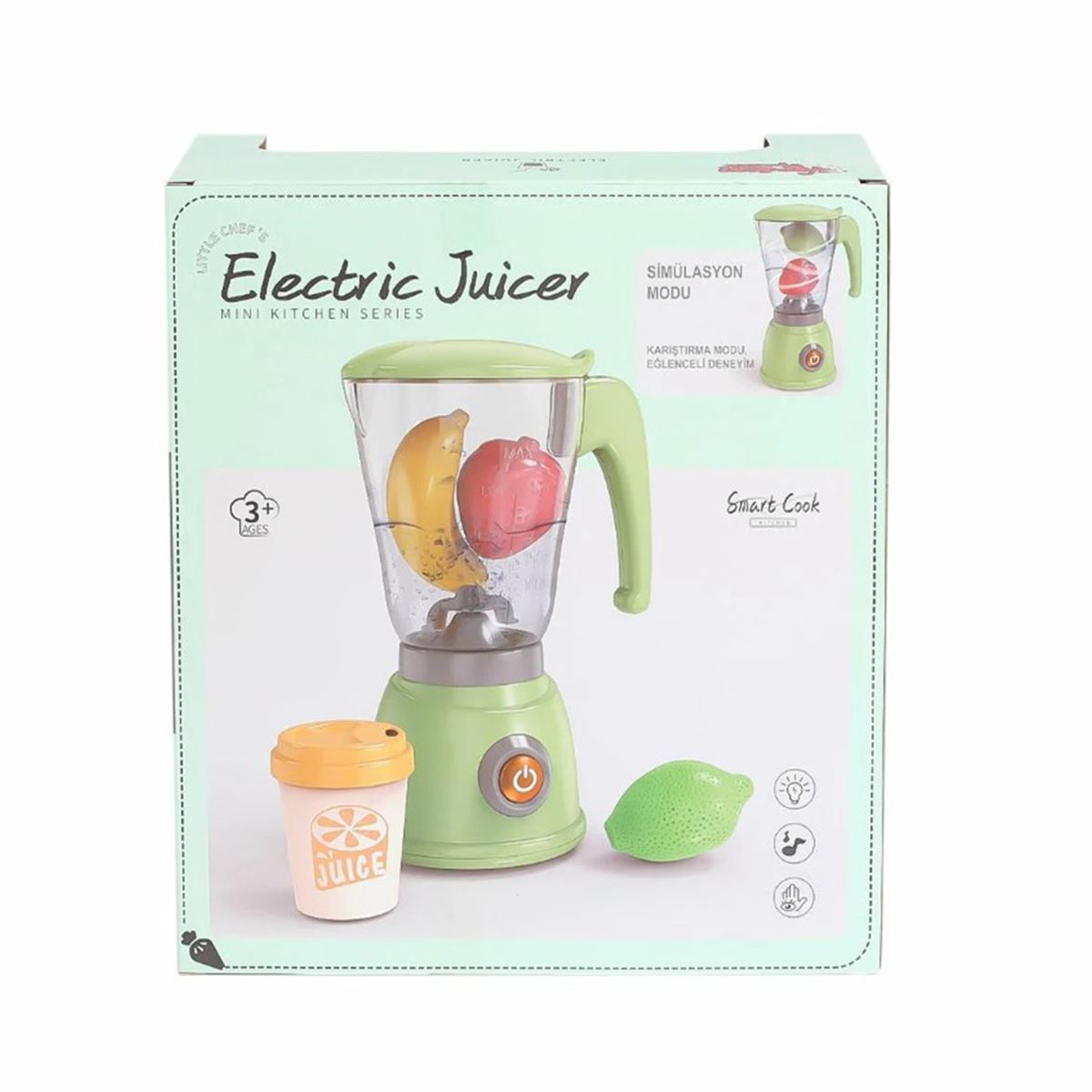 VARDEM ELEKTRİKLİ MEYVE SIKACAĞI LD-664A SESLİ IŞIKLI 3+ 1