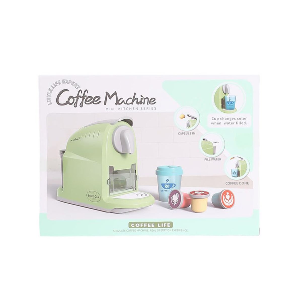 VARDEM KAHVE MAKİNESİ KAPSÜLLÜ LD-668A SESLİ IŞIKLI 3+ 1