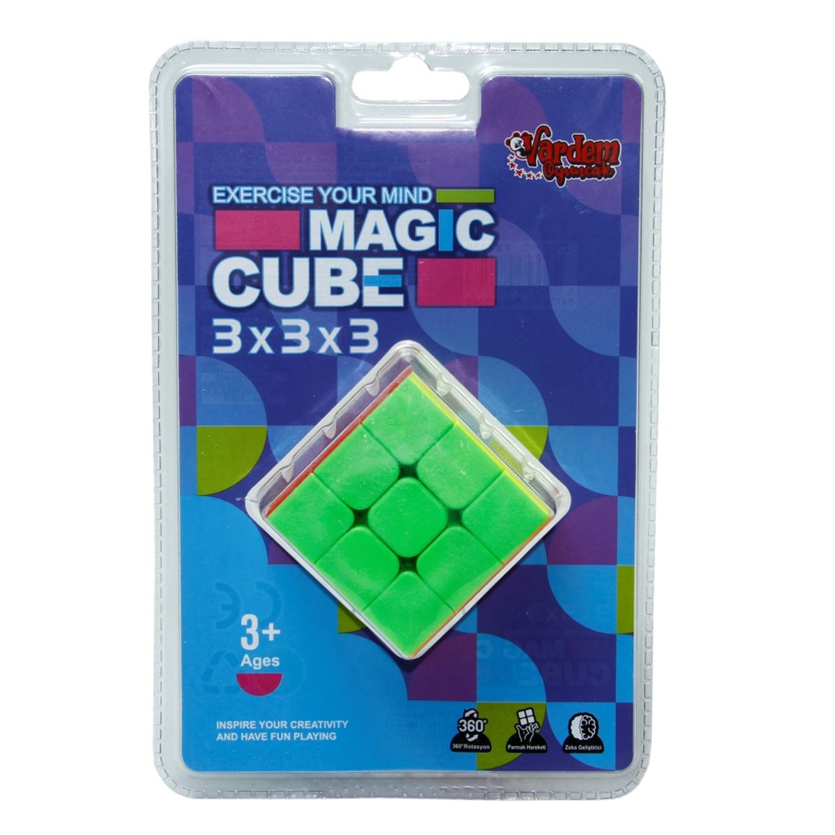 VARDEM ZEKA KÜPÜ FX7330 MAGİC CUBE 3X3X3 3+ 1