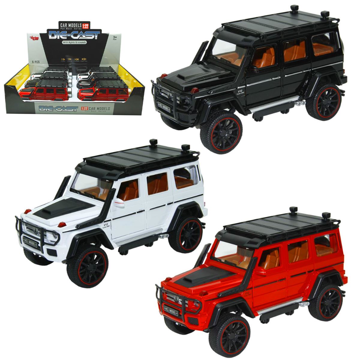 VARDEM ÇEK BIRAK ARABA HCL-901A AÇILIR KAPI SESLİ IŞIKLI 1:22 6 LI 3+ 1