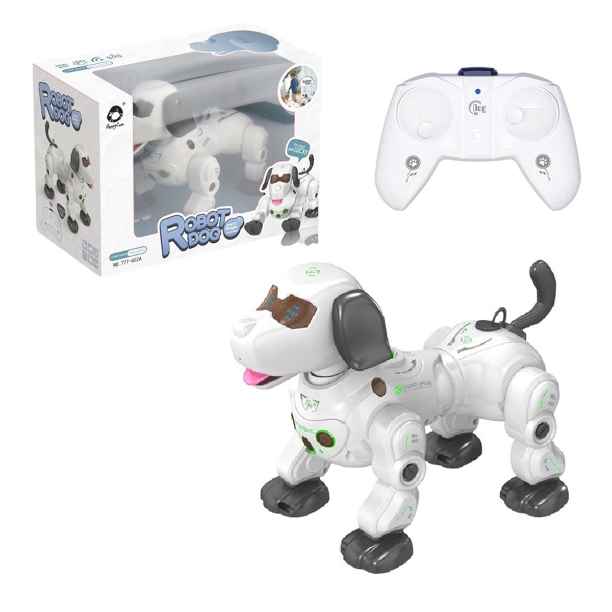 VARDEM AKILLI ROBOT KÖPEK 777-602A KUMANDALI SESLİ IŞIKLI 8+ 1