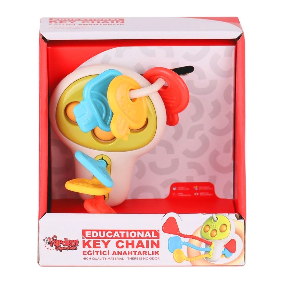 VARDEM EĞİTİCİ BEBEK ANAHTARLIĞI RT1507 POPİTLİ 12M+ 1