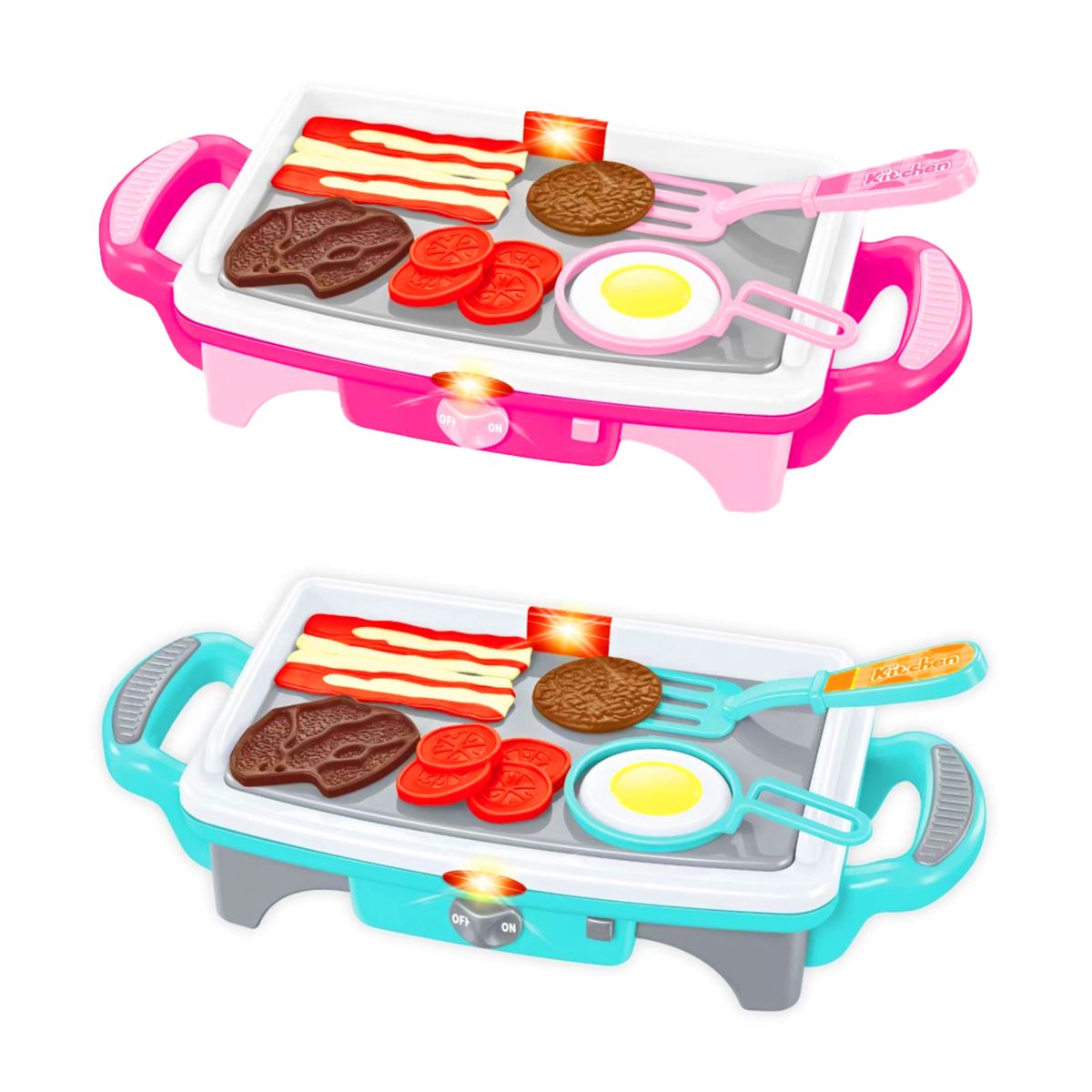 VARDEM PLAY AT HOME QF2908P-1 QF2908G-1 TEPPANYAKİ IZGARA AKSESUARLI IŞIKLI 3+ 1