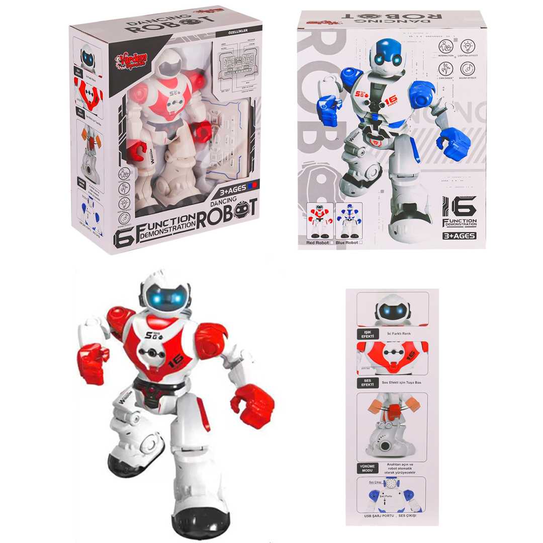 VARDEM İNTERAKTİF DANSÇI ROBOT 606-29 KUMANDALI F/F IŞIKLI SESLİ ŞARJLI 6+ 1