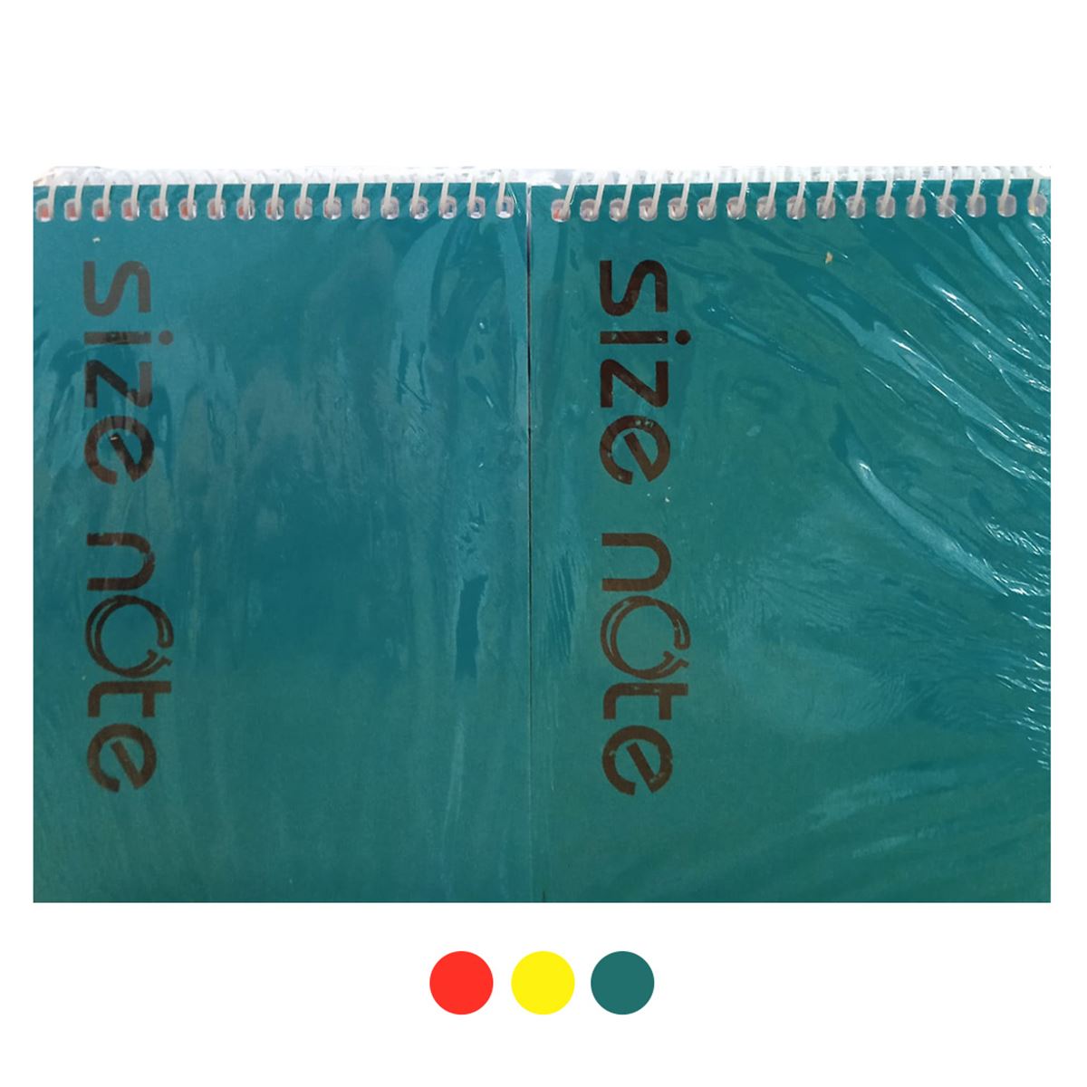 SİZE NOTE NOT DEFTERİ 9x12 NO:2 KARTON KAPAK ÜSTTEN SPİRALLİ 40 YP ÇİZGİLİ 24 LÜ 1
