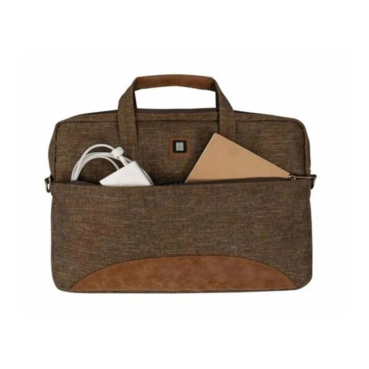 MİNBAG LAPTOP ÇANTASI JR JANE KAHVERENGİ 555-12 1