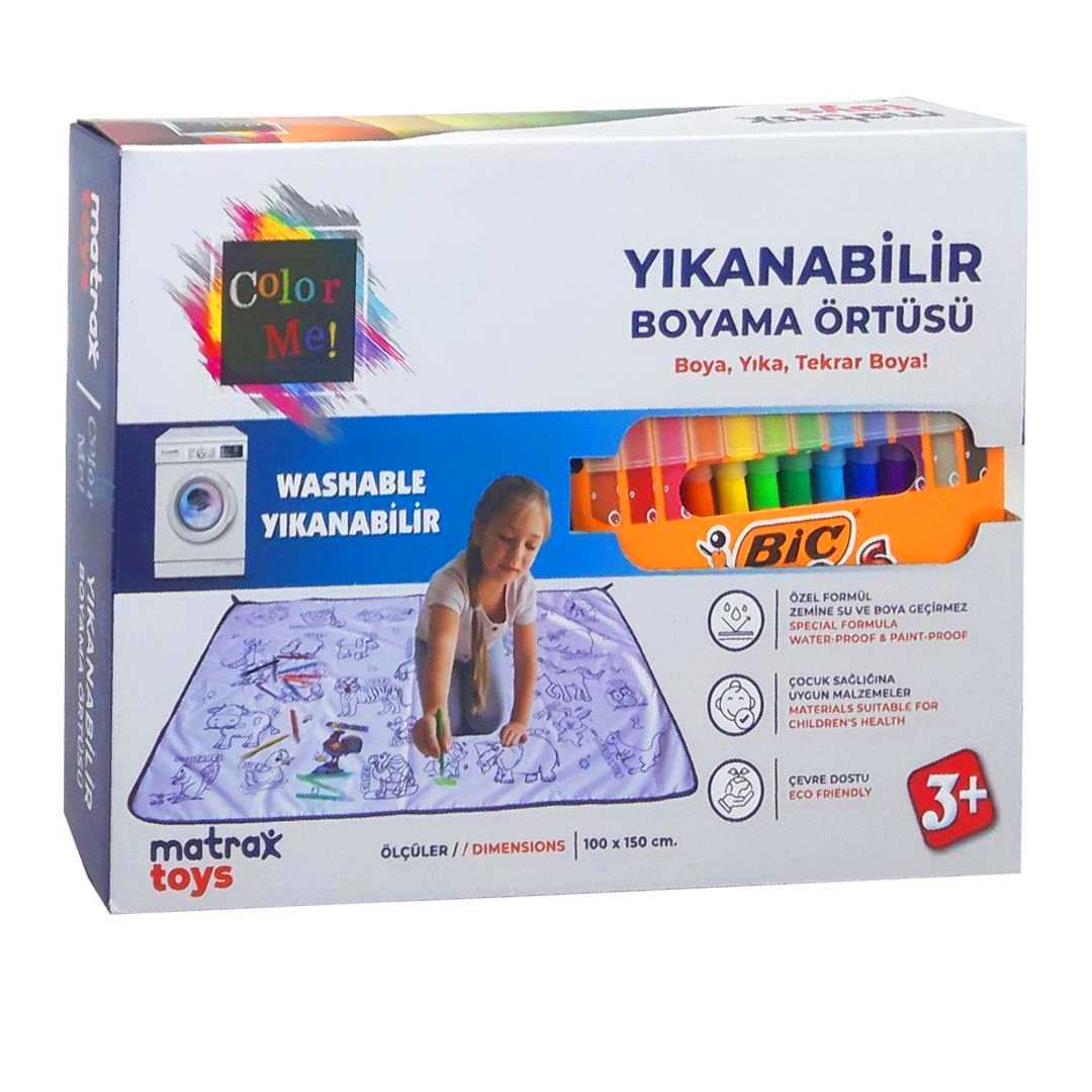 MATRAX BOYAMA HALISI 281 YIKANABİLİR 100X150 CM 3+ 1