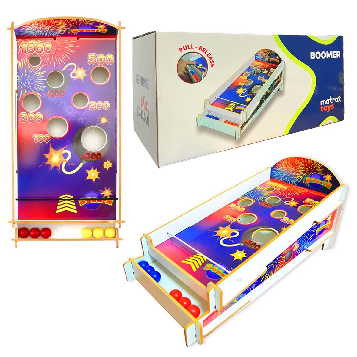 MATRAX BOOMER 415 LASTİKLİ PUAN OYUNU 3+ 1