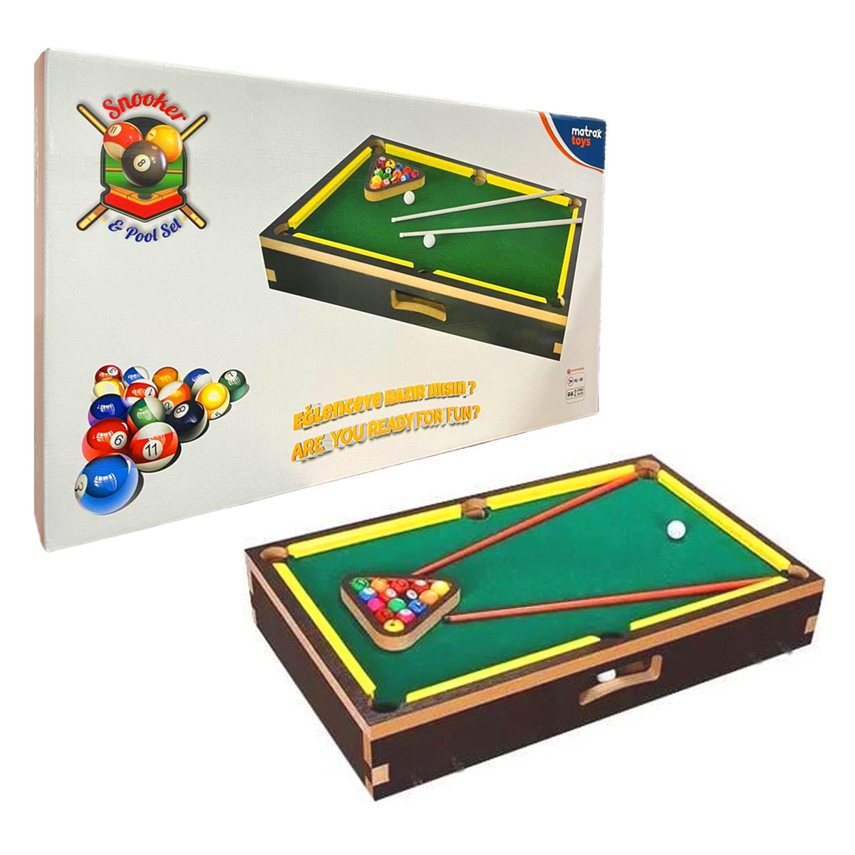 MATRAX AHŞAP BİLARDO 417 AYAKSIZ 3+ 1