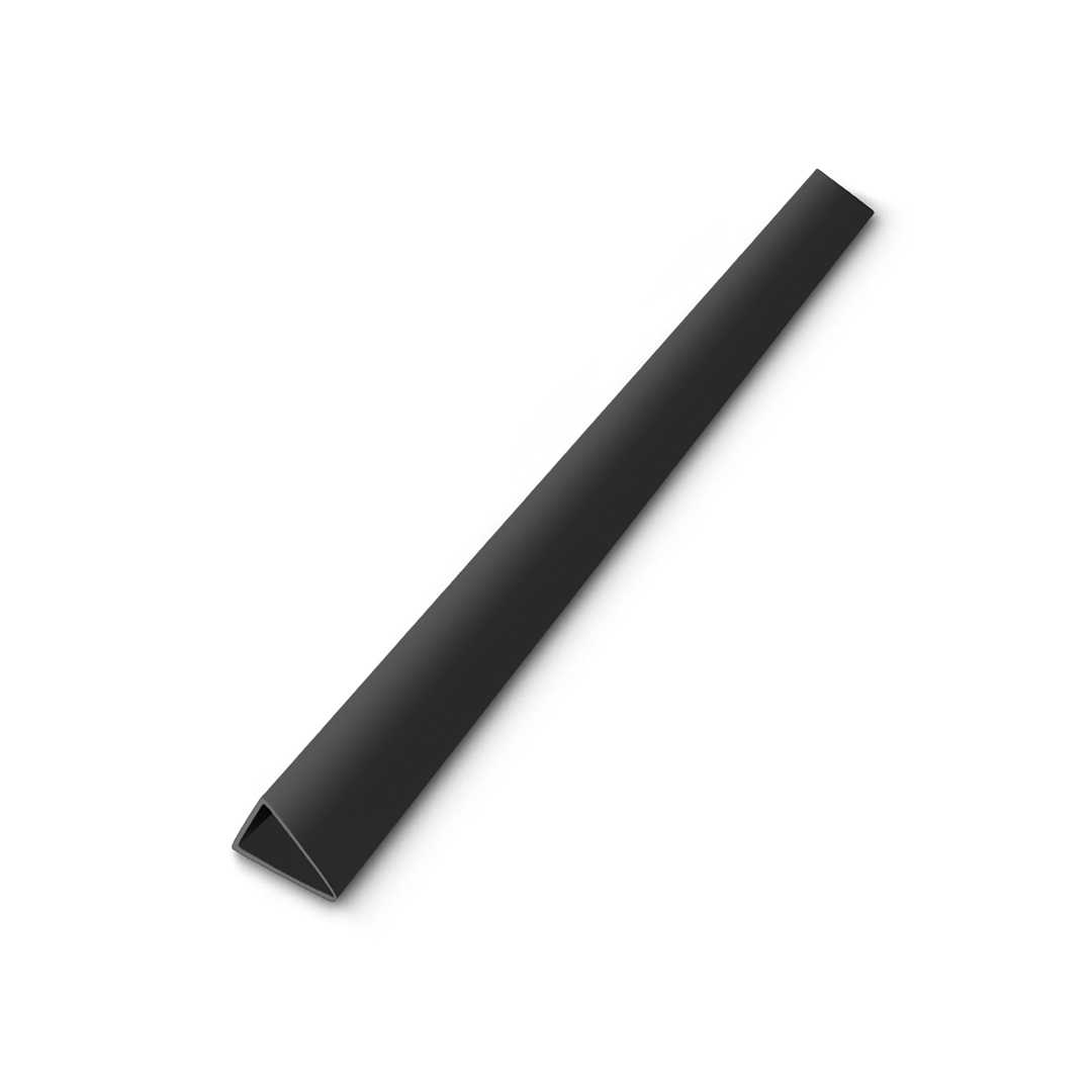 MAPİ ÜÇGEN PROFİL 10 MM SİYAH 100 LÜ 2141001 1