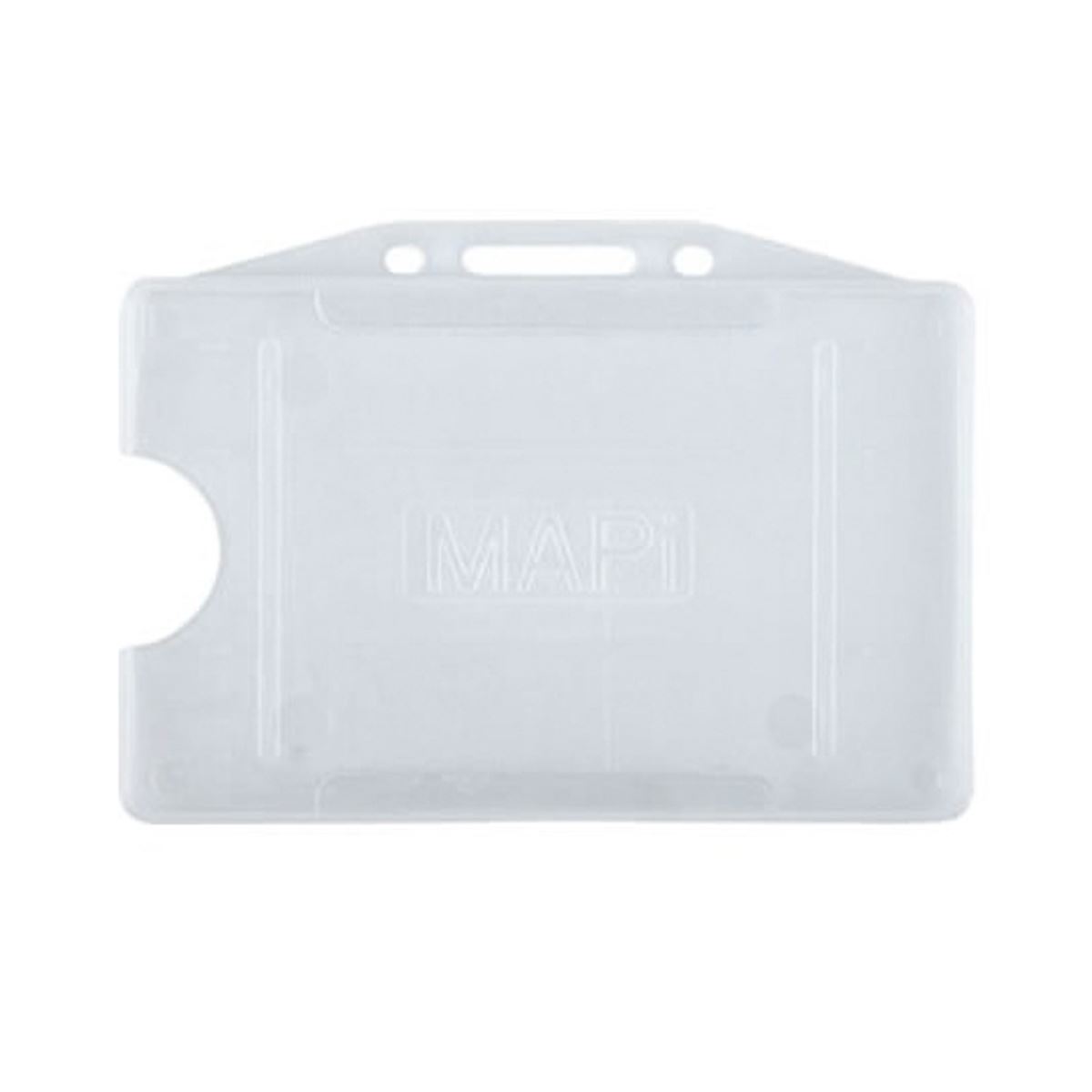 MAPİ KART KORUYUCU KABI YATAY ŞEFFAF 50 Lİ 9101250 1