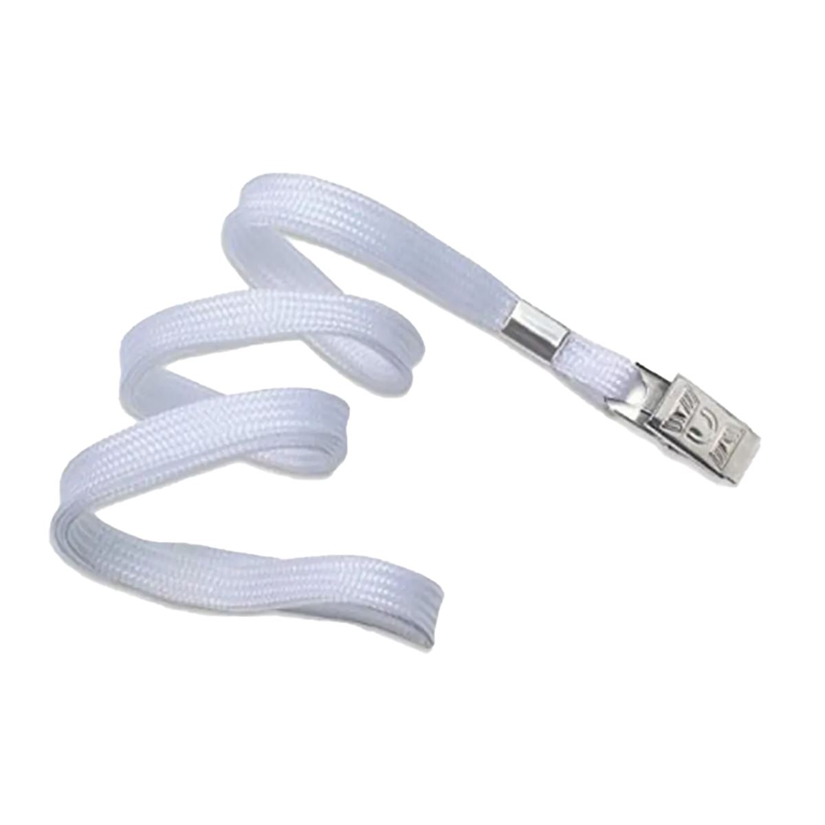 MAPİ YAKA KART ASKI İPİ METAL KLİPS BEYAZ 50 Lİ 9102650 1