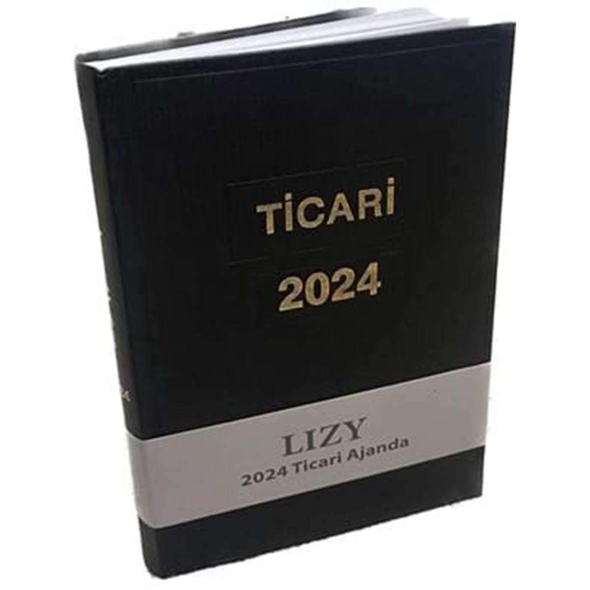 LİZ TİCARİ AJANDA 2024 AJ1725 17x25 SİYAH 1