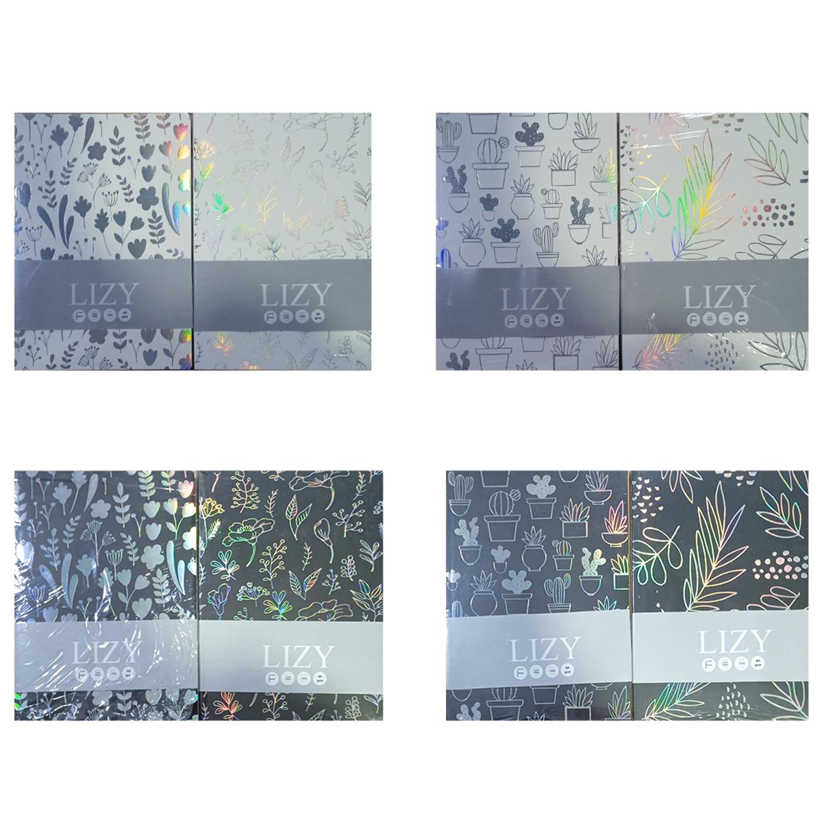 LİZ DEFTER 16.5x23.5 DİKİŞLİ BRİSTOL ESNEK KAPAK JANJANLI 120 YP ÇİZGİLİ BSR17 1