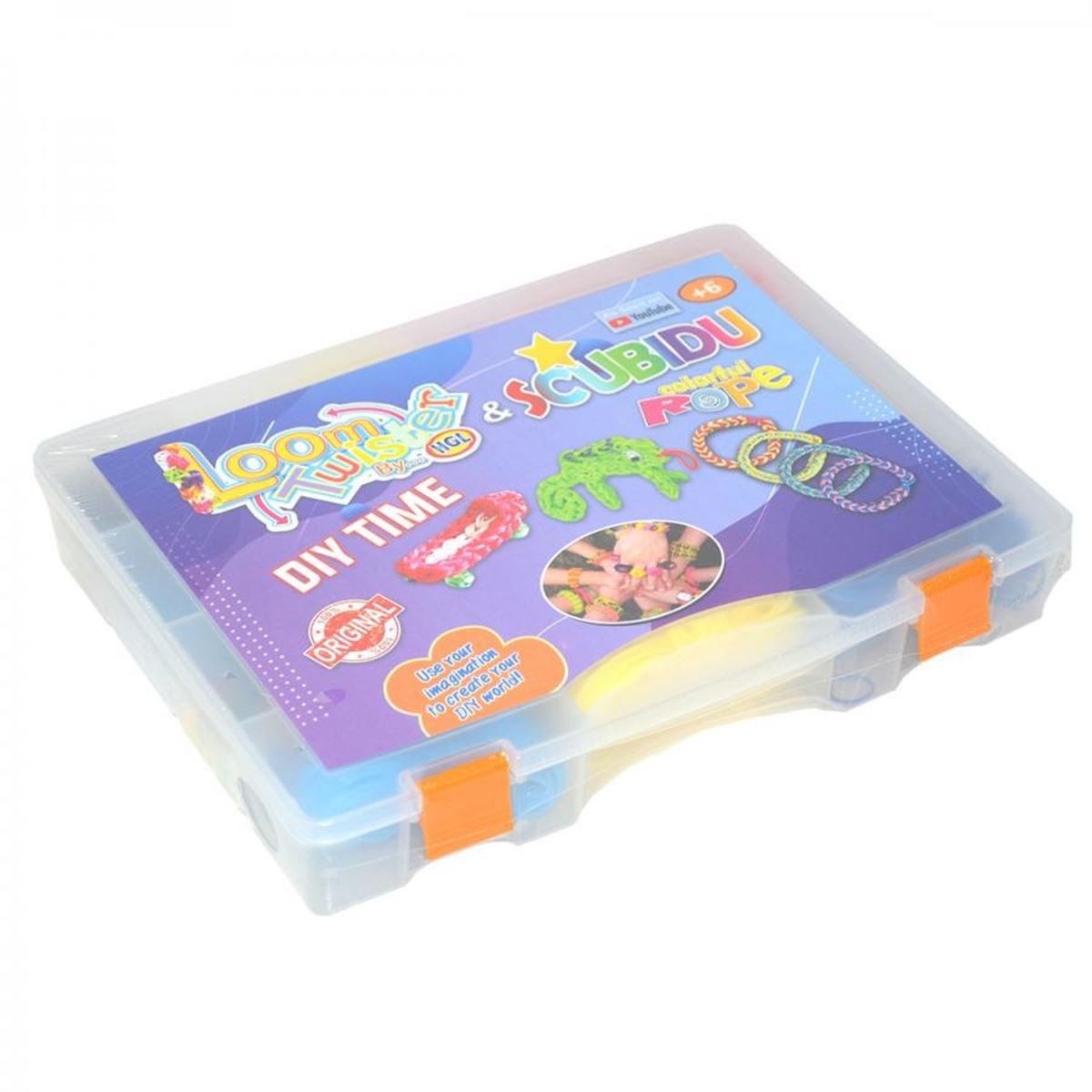 BAŞEL LOOM TWİSTER BİLEKLİK YAPIM SETİ 5000 PARÇA HOBİ TAKI SETİ BÜYÜK 6+ 1