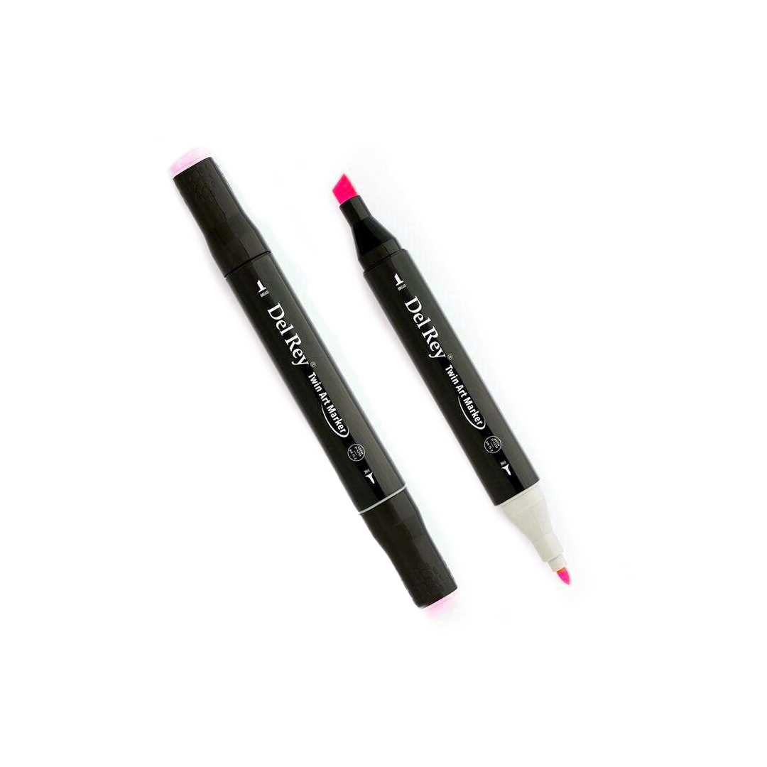 DEL REY ÇİFT TARAFLI MARKER R28 FRUİT PİNK 6 LI MN-DR028 1