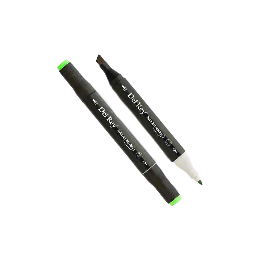 DEL REY ÇİFT TARAFLI MARKER GY47 GRASS GREEN 6 LI MN-DR047 1