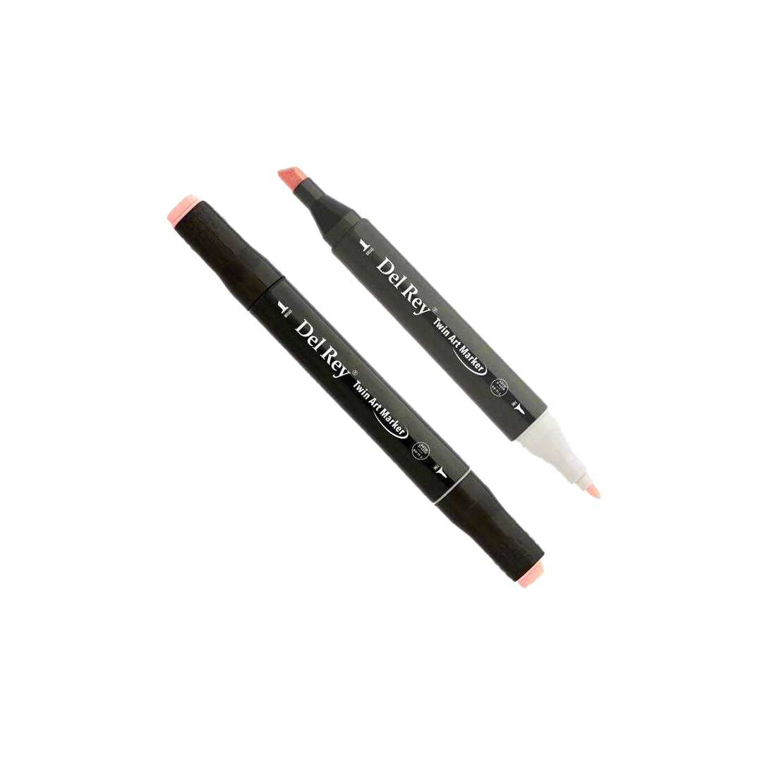 DEL REY ÇİFT TARAFLI MARKER R135 PALE CHERRY PİNK 6 LI MN-DR135 1