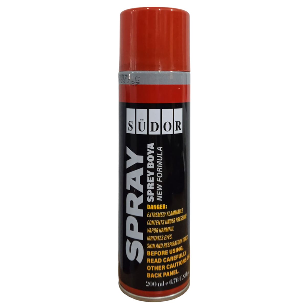 SÜDOR SPREY BOYA KIRMIZI 200 ML SPR100-04 1