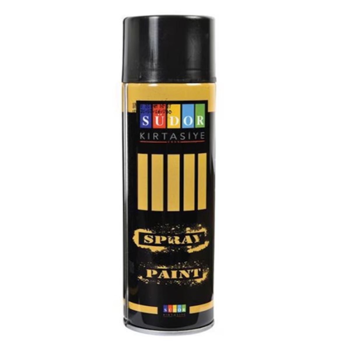 SÜDOR SPREY BOYA SİYAH 200 ML SPR100-10 1