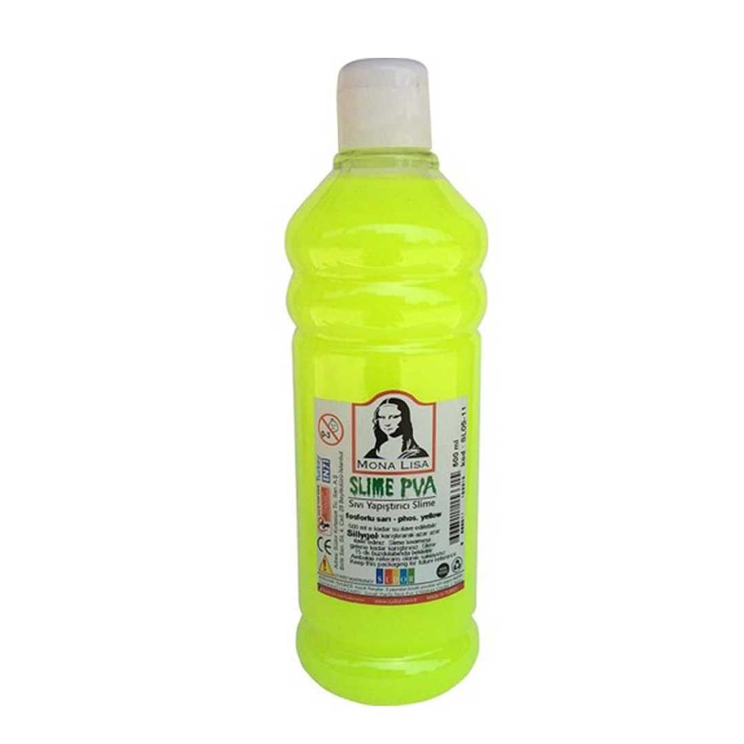 SÜDOR MONALİSA SLİME YAPIŞTIRICI NEON SARI 500 ML SL05-11 1