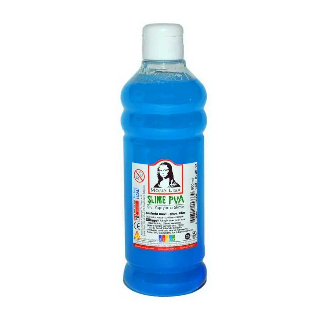 SÜDOR MONALİSA SLİME YAPIŞTIRICI NEON MAVİ 500 ML SL05-13 1
