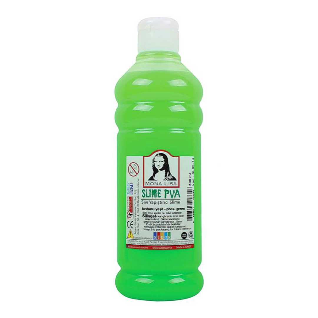 SÜDOR MONALİSA SLİME YAPIŞTIRICI NEON YEŞİL 500 ML SL05-14 1