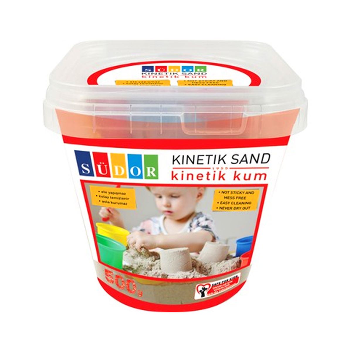 SÜDOR KİNETİK KUM NATUREL 500 GR KS02-1 1