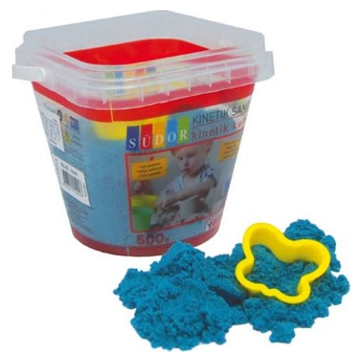 SÜDOR KİNETİK KUM MAVİ 500 GR KS02-4 1