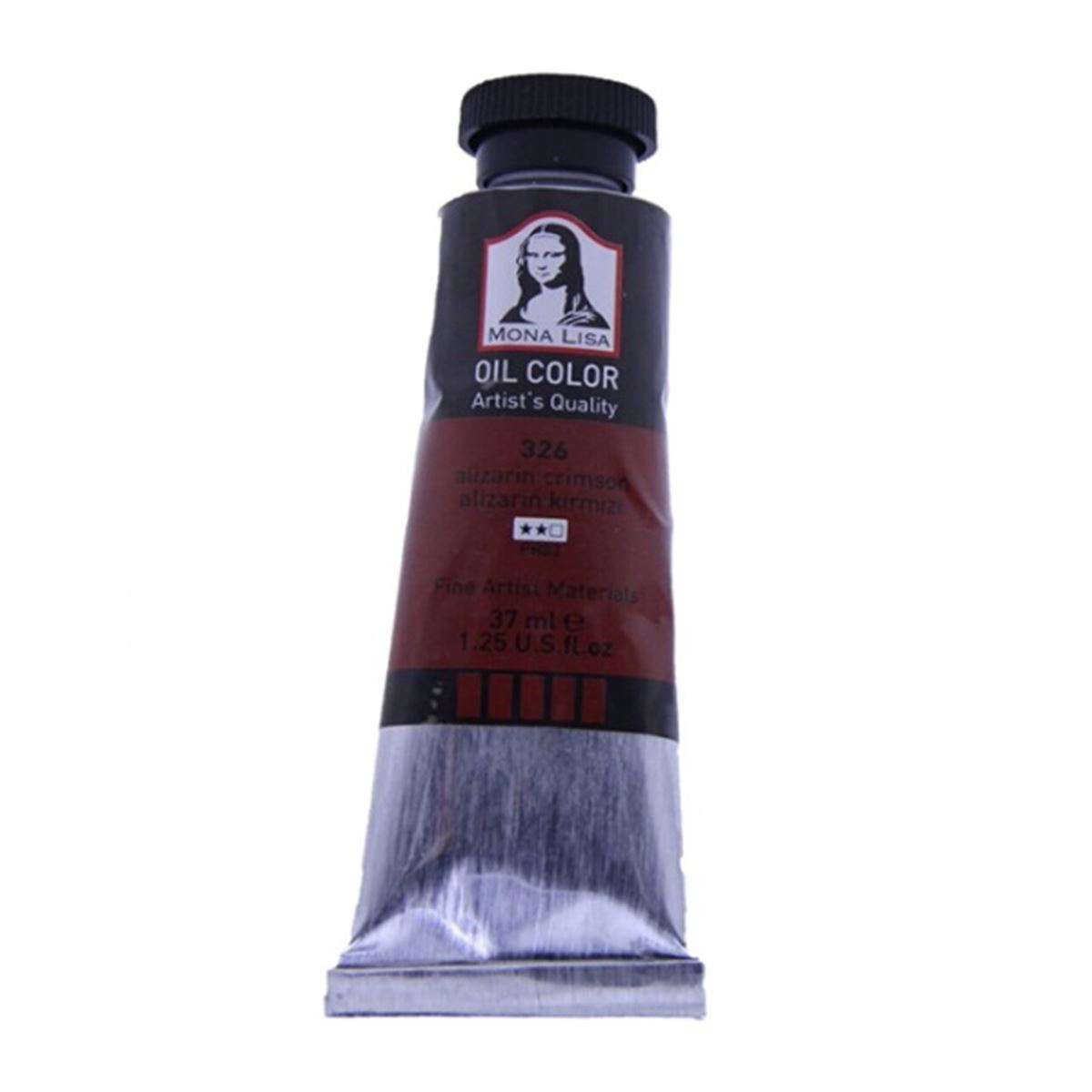 MONALİSA YAĞLI BOYA TÜP 37 ML ALİZARİN KIRMIZI 3 LÜ MO037-326 1