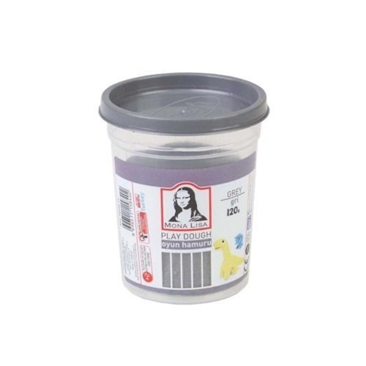 MONALİSA OYUN HAMURU 120 GR GRİ SD240-1 1