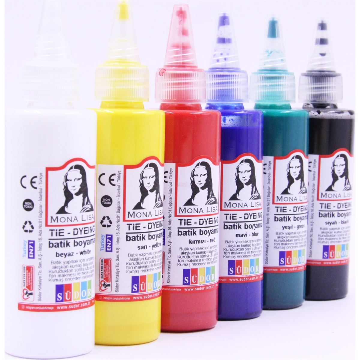 MONALİSA BATİK BOYASI 6x40 ML BTK-X6 1