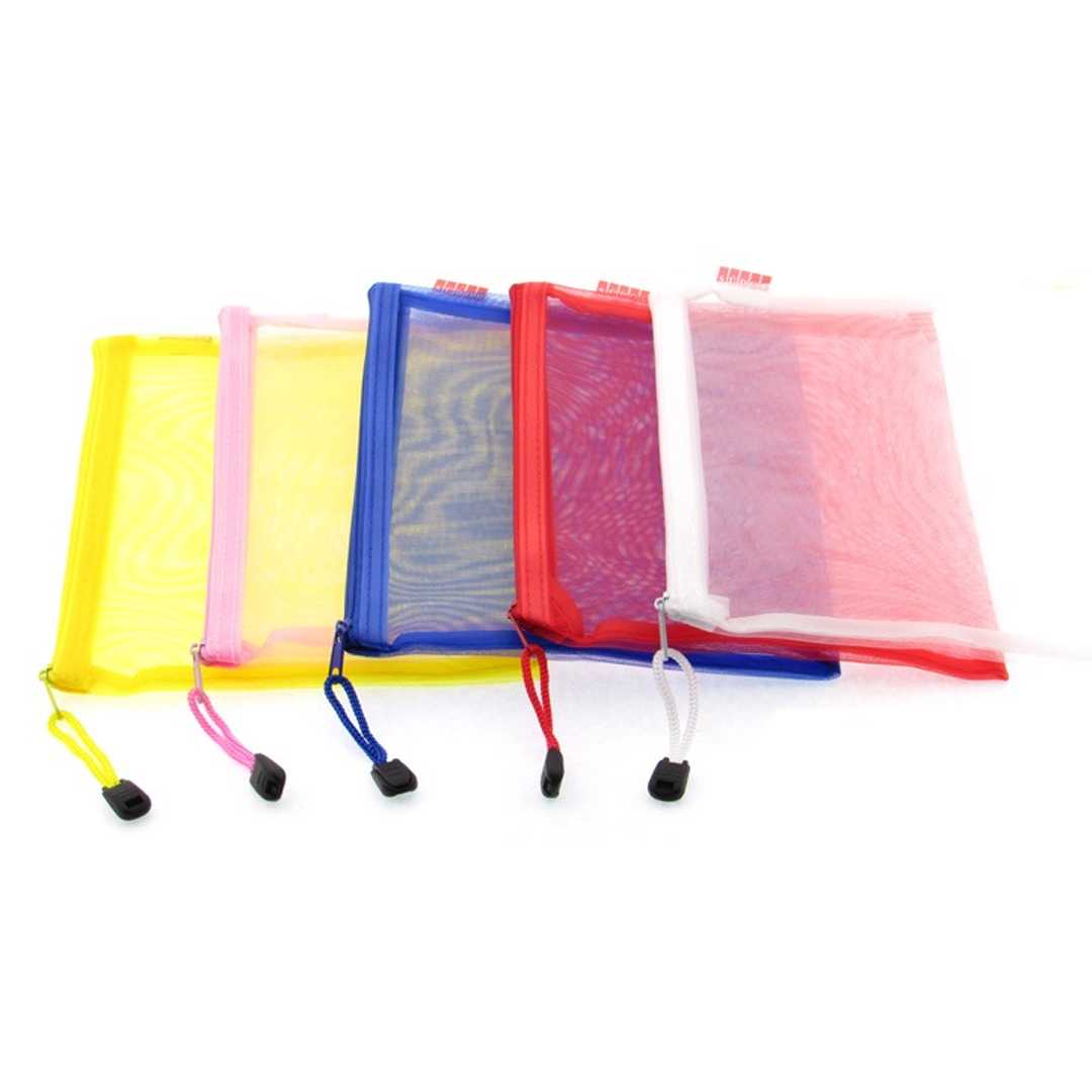 SÜDOR FİLE DOSYA A4 FERMUARLI 6 RENK 12 Lİ FDA40 1