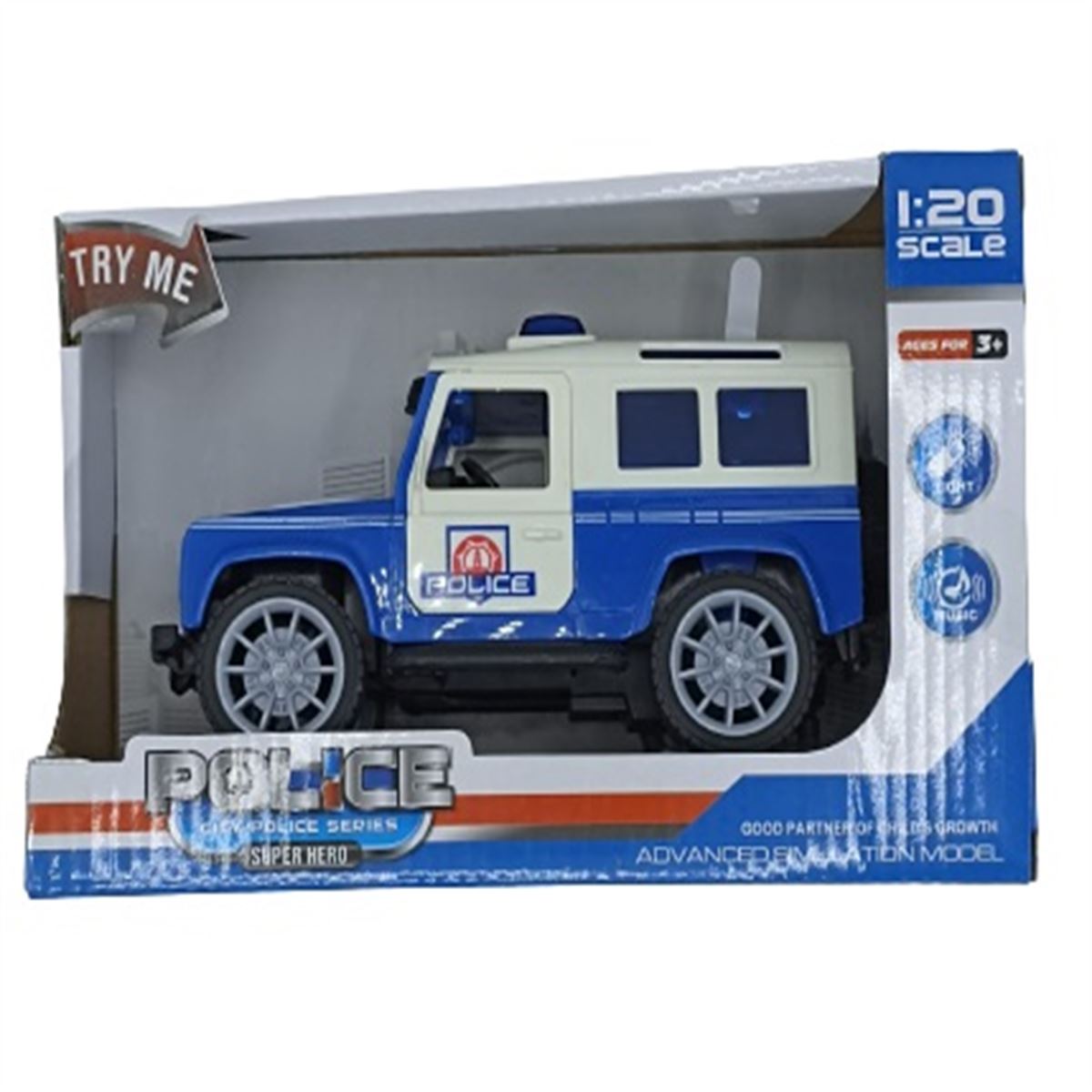 KZL POLİS ARABASI 661-010D JEEP KUTULU 1
