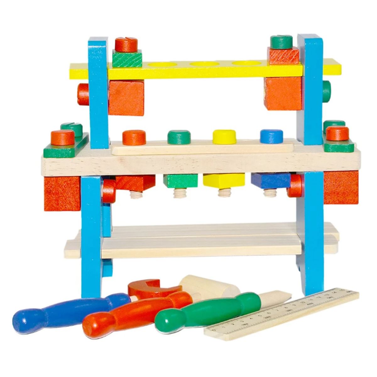 WOODEN TOYS KÜÇÜK USTANIN TAMİR TAKIMI 2102109 3+ 1