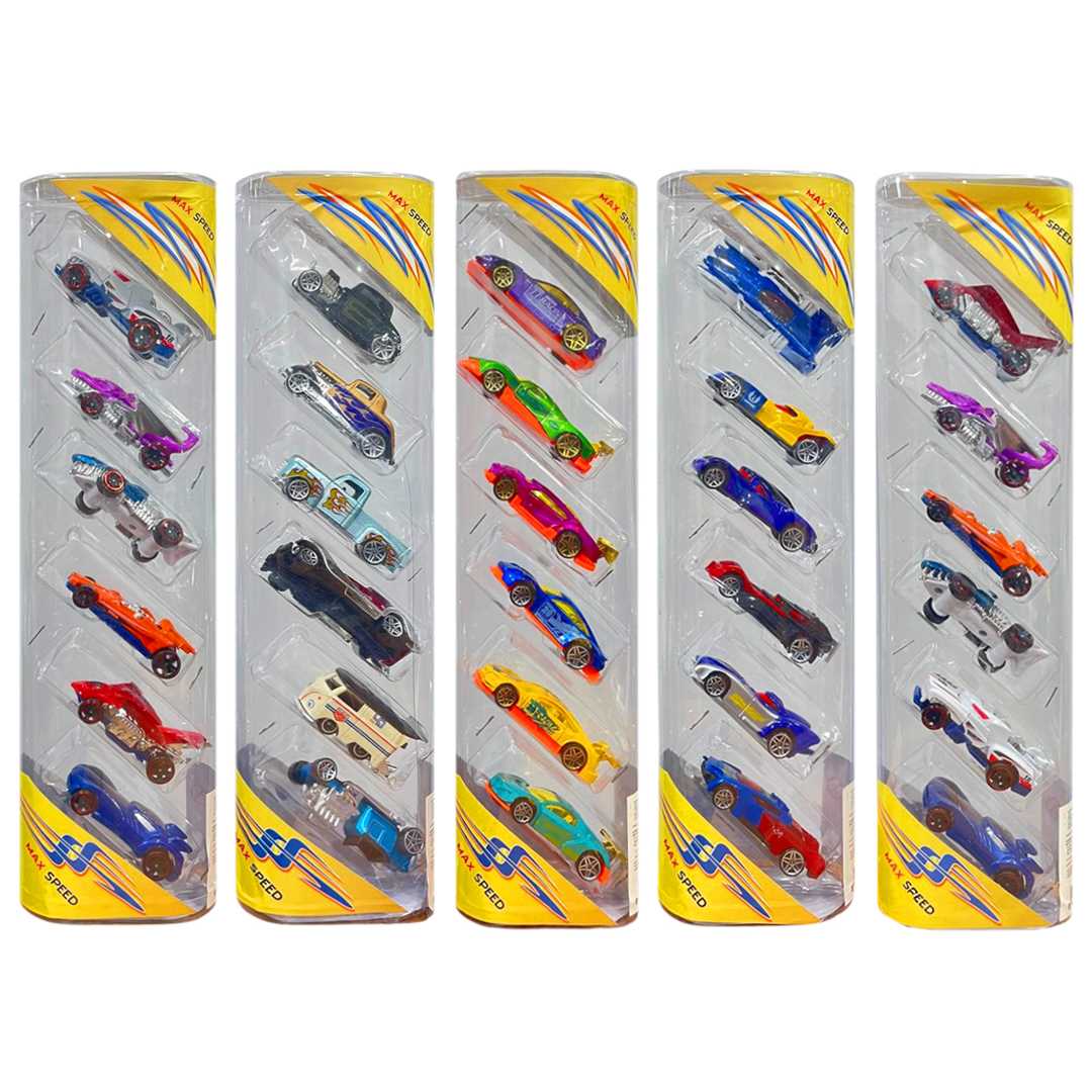 KZL MAX SPEED ARABALAR SP5191 ŞEFFAF VAKUMDA 6 ARAÇ 3+ 1