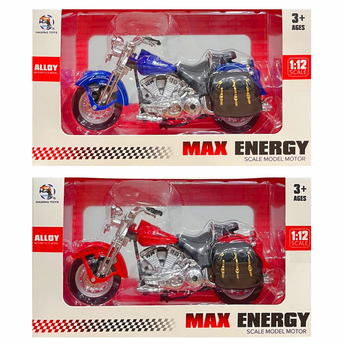 KZL MODEL MOTOSİKLET HX796 HARLEY ALLOY 1:12 SCALE 3+ 1